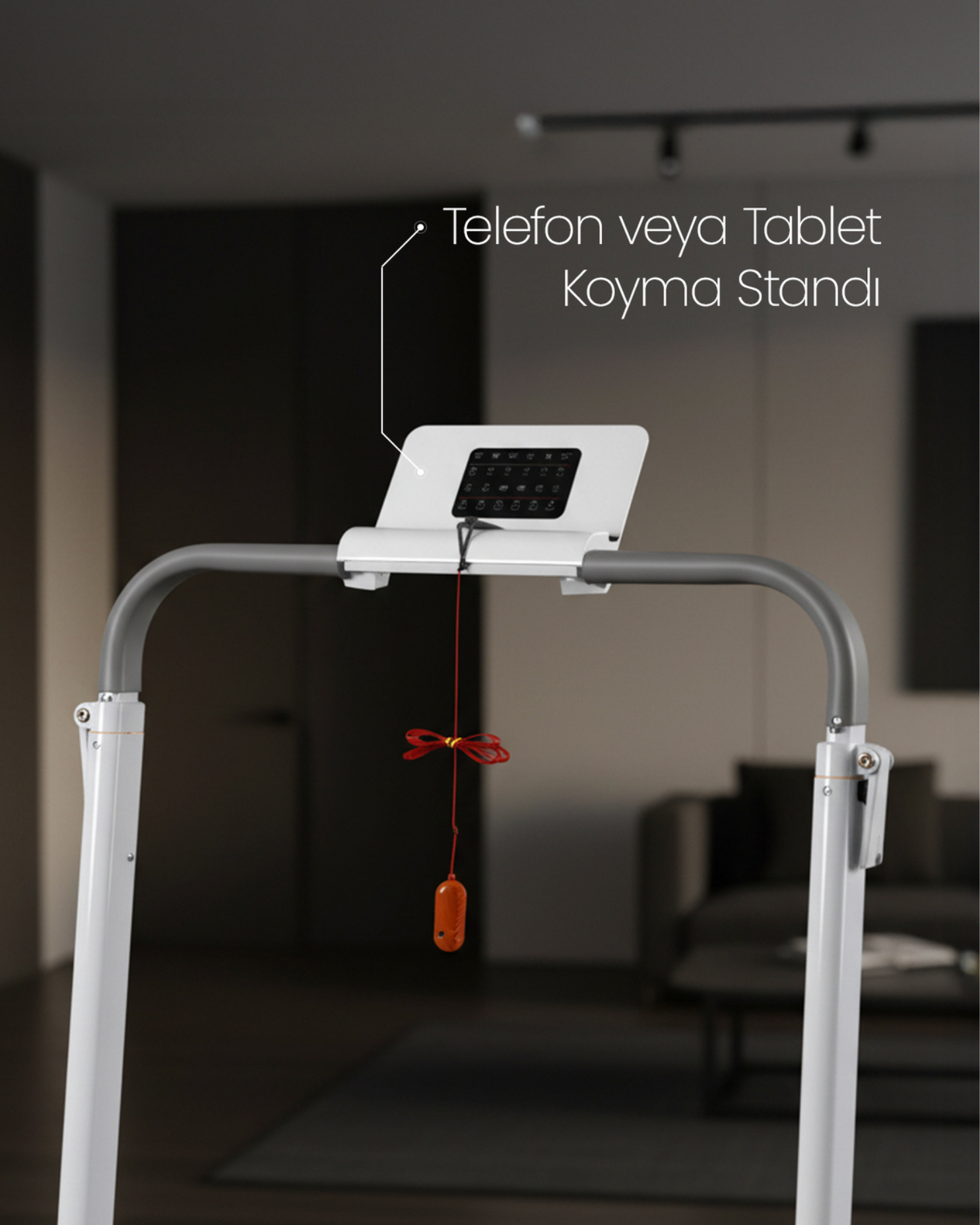 Bezt Run Smart Katlanabilir Koşu Bandı Beyaz