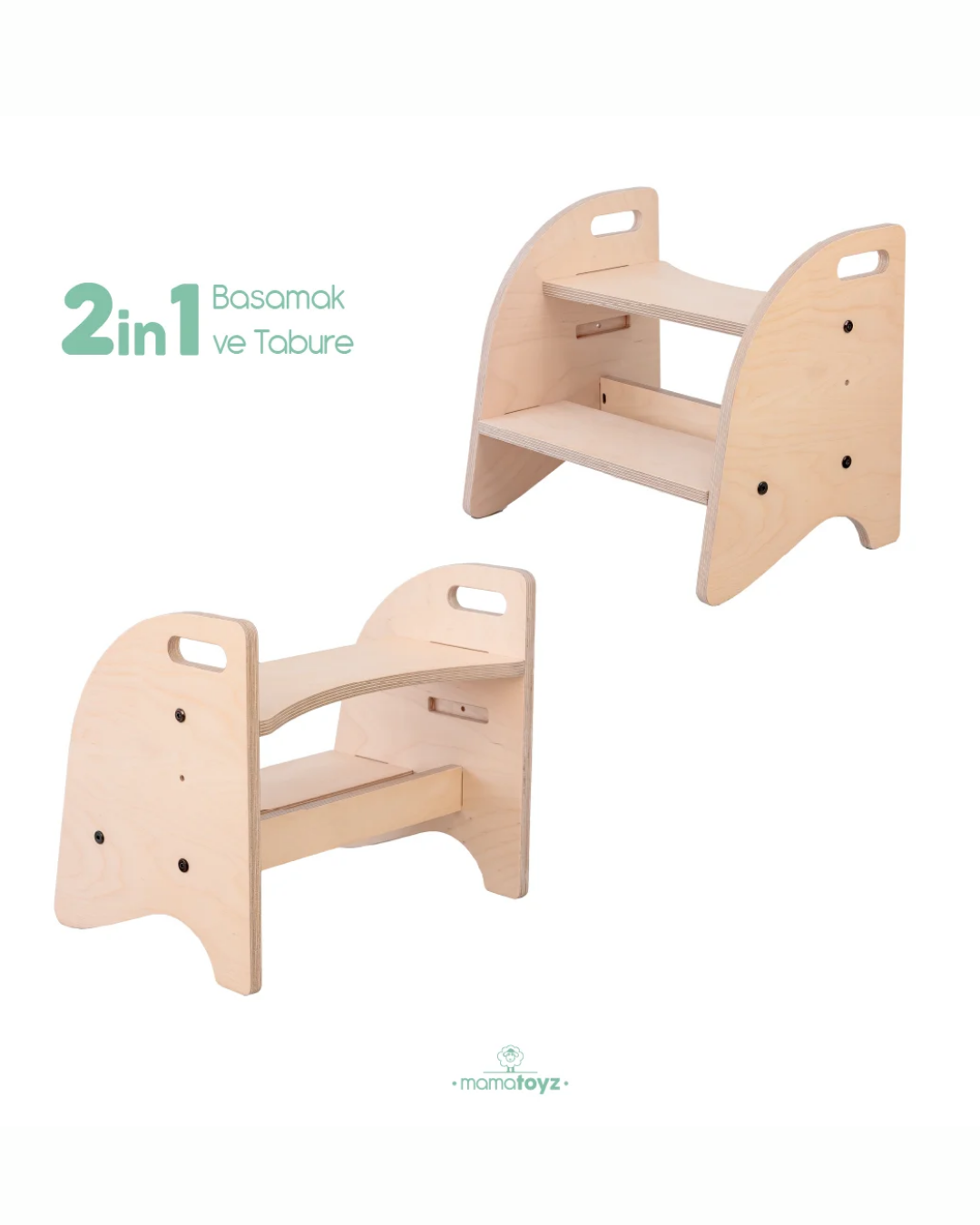 Mamatoyz Kule StepIn High Natural Color Basamak