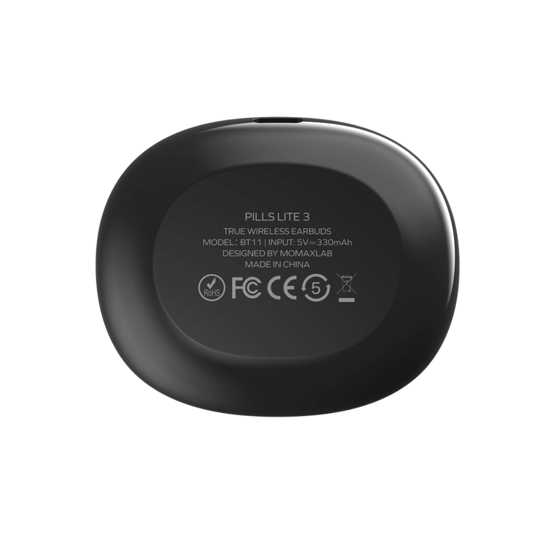 Momax Pills Lite 3 True Wireless Kablosuz Kulaklık Siyah