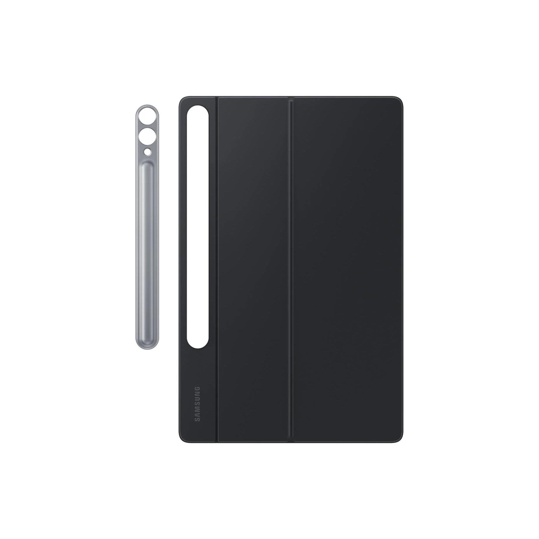 Galaxy Tab S9+ / S9 FE+ Mousepadli Klavyeli Kapaklı Kılıf - Siyah