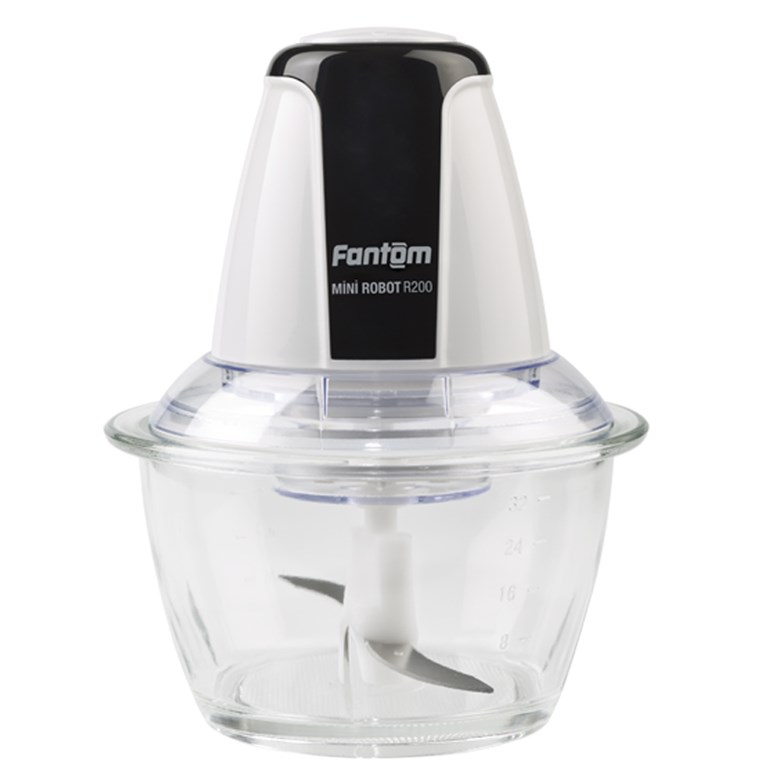 Fantom Robot Fantom R 200 Mini Robot 300 W Doğrayıcı Siyah