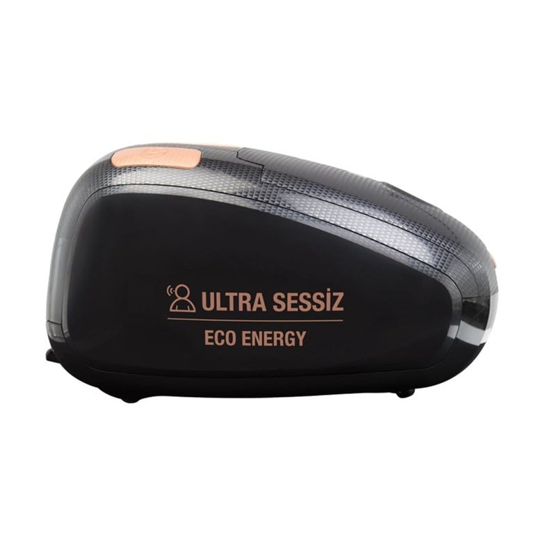 Fantom Sessiz SS 2400 850 W Toz Torbalı Süpürge Siyah