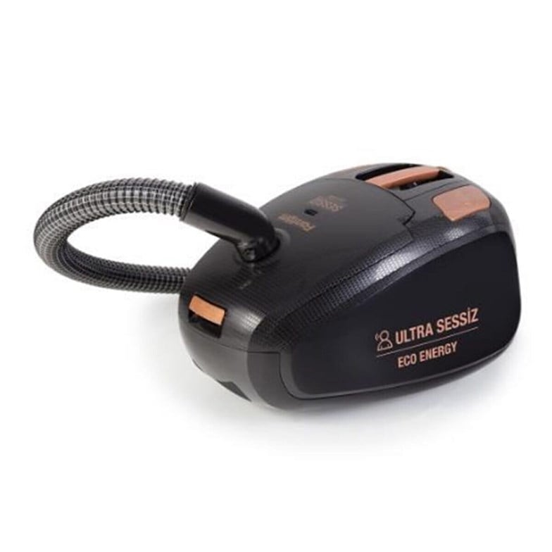 Fantom Sessiz SS 2400 850 W Toz Torbalı Süpürge Siyah
