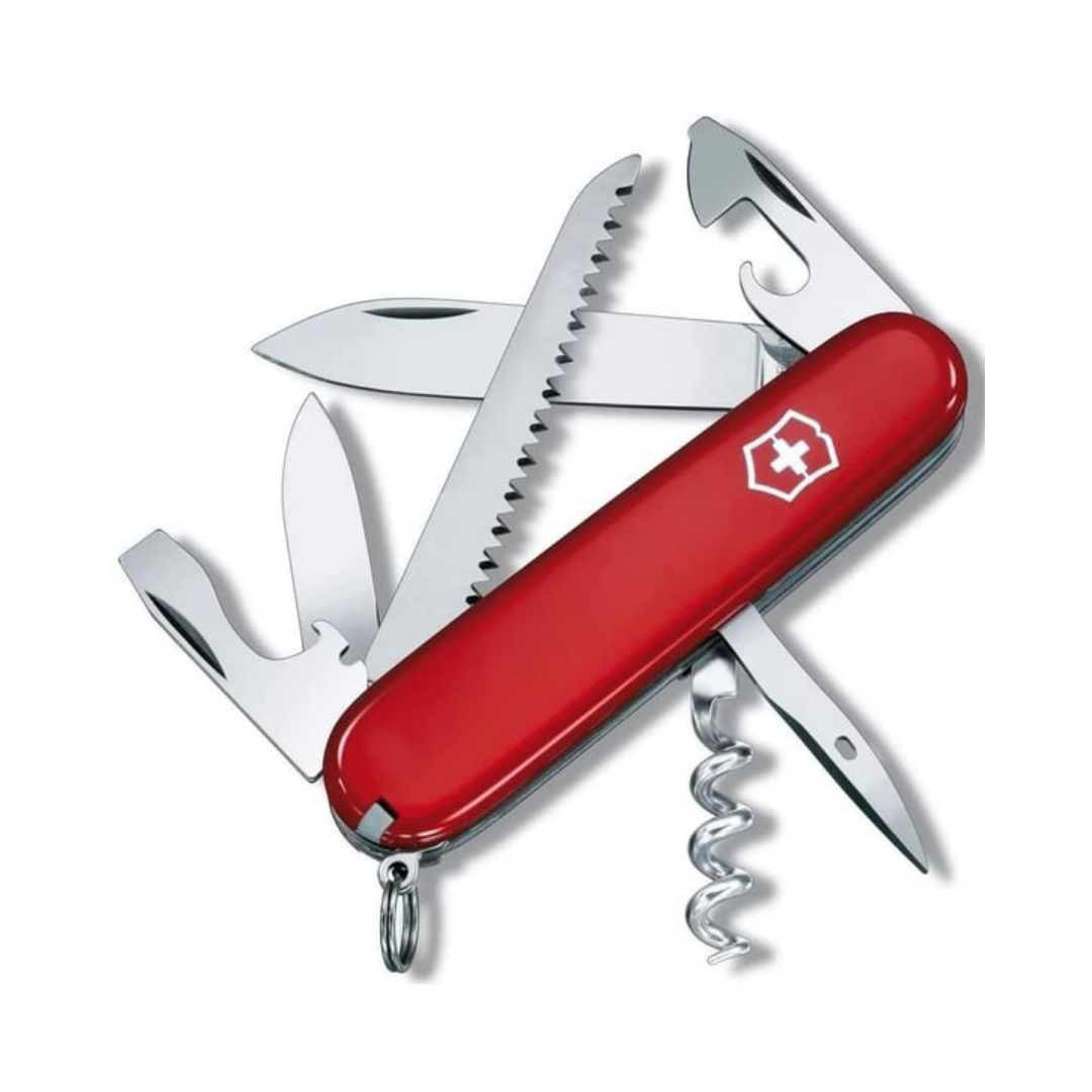 Victorinox 1.3613.B1 Camper 13 Fonksiyon İsviçre Çakısı - Kırmızı