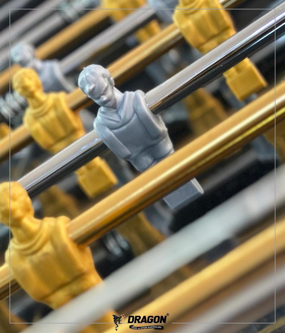 Dragon Elegant Gold Yüksek Kalite Tasarım Langırt Masa Futbolu Foosball