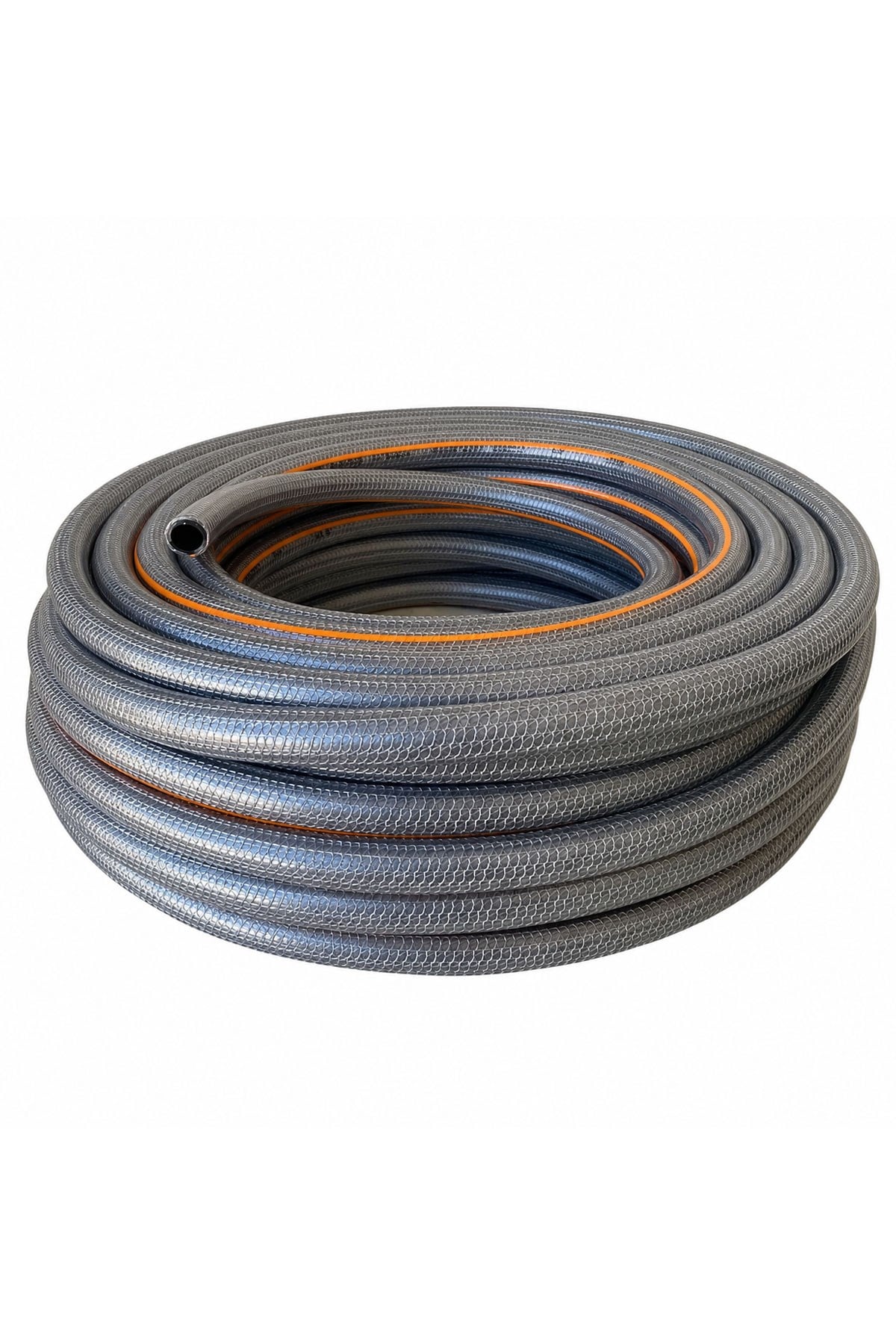 Reyo 1/2'' Örgülü Premium Şeffaf Bahçe Hortumu 25 Metre 