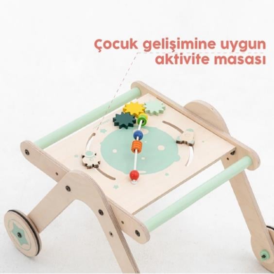 Mamatoyz Trio WalkMe Yürüteç Aktivite Masası