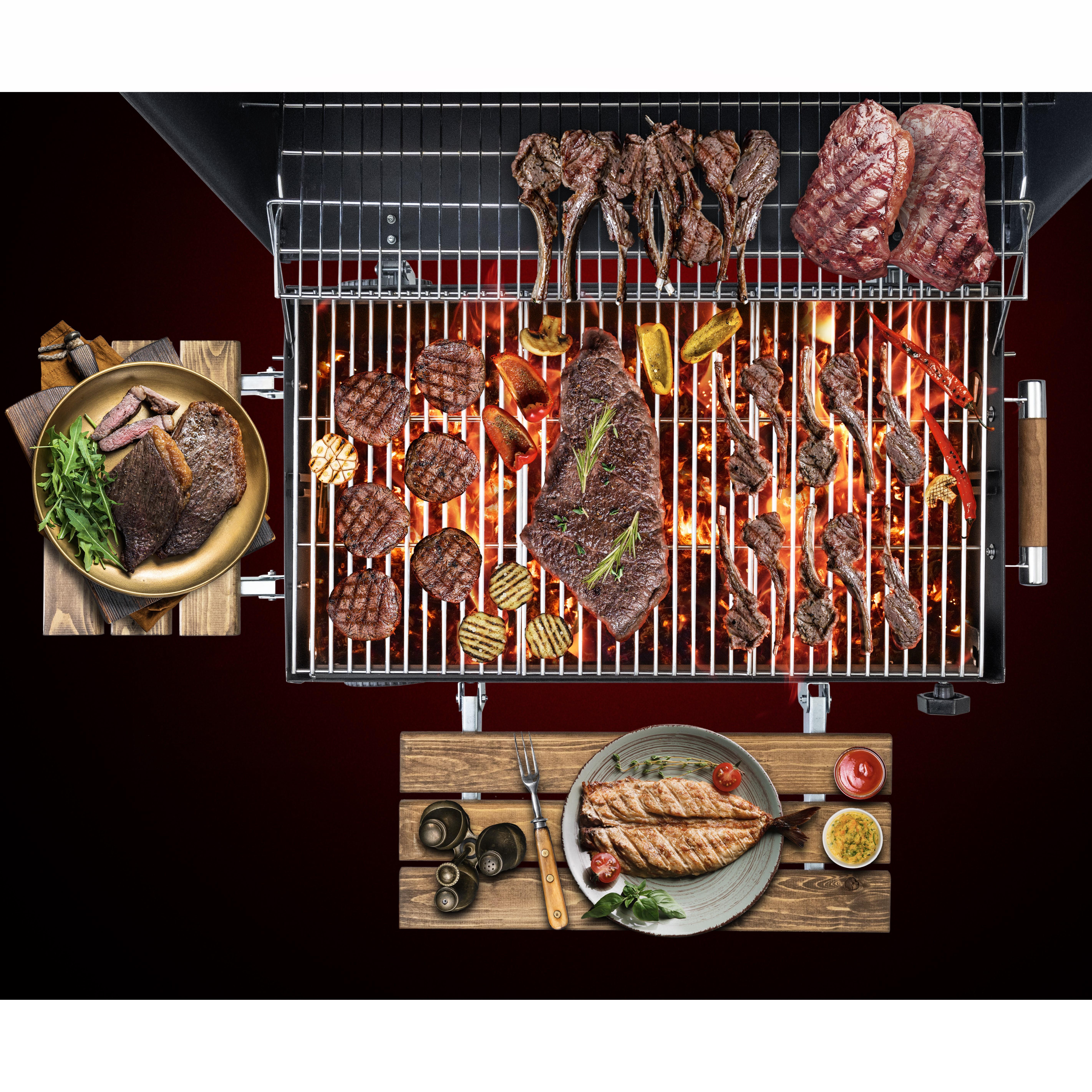 The Favilla Grillord 75 Standlı 50cm Taşınabilir Barbekü Mangal