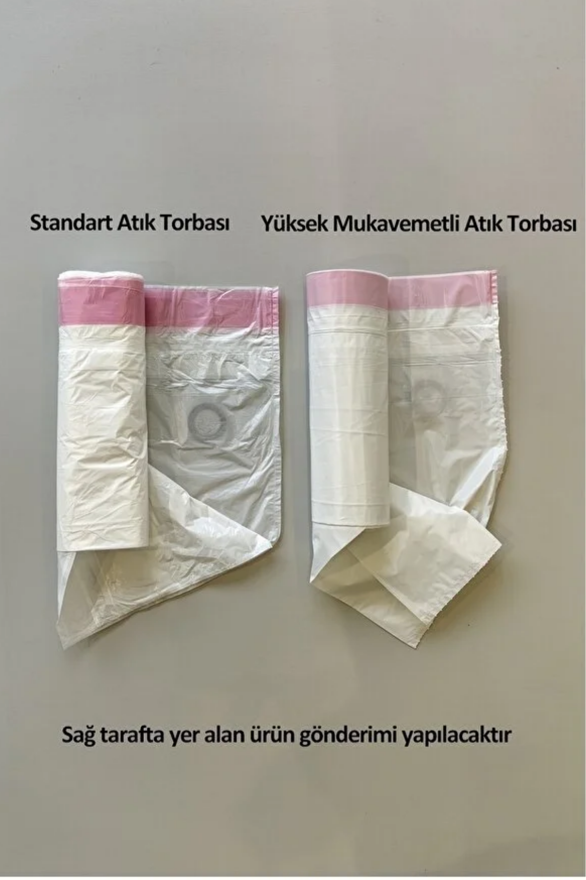 Reyo Otomatik Kedi Tuvaleti Atık Torbası – Büzgülü Kedi Tuvaleti Poşeti 6 Rulo 60 Adet (Model 2)