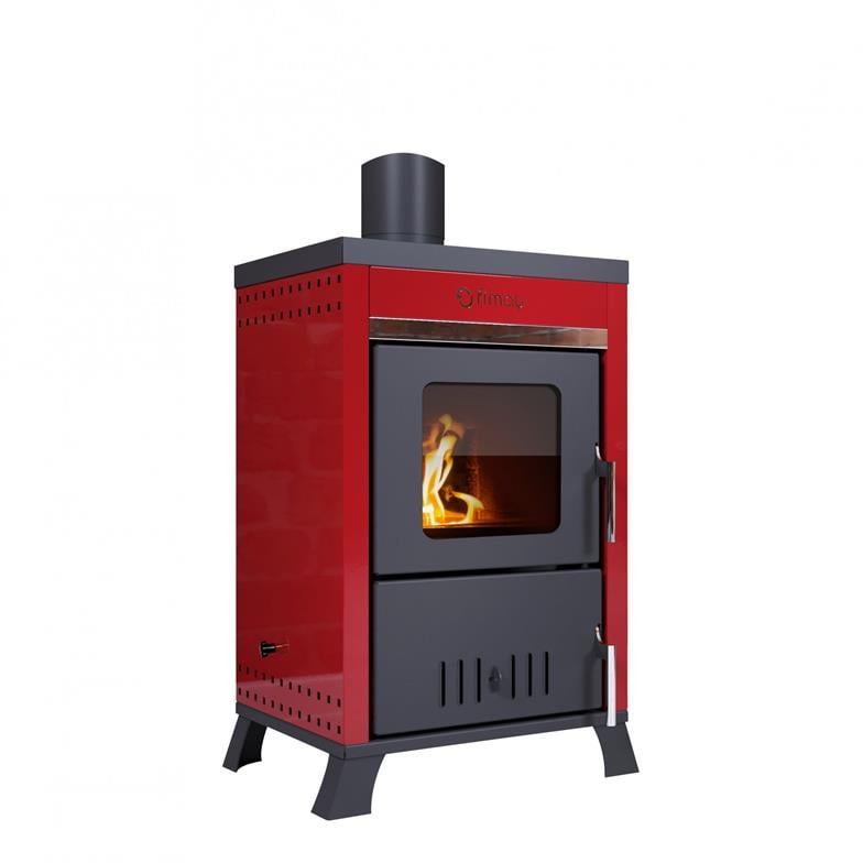 Fimay Mercan 20+3 KW Şömineli Katı Yakıtlı Kat Kalorifer Sobası