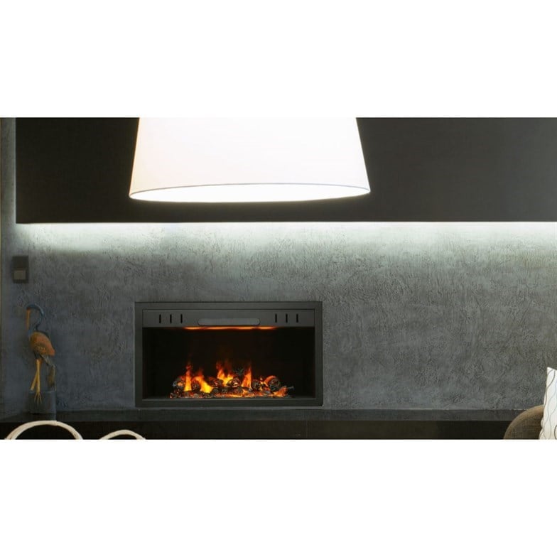 Flameline Vasko VK80 2000 Watt Hazneli 3D Isıtmalı Elektrikli Şömine