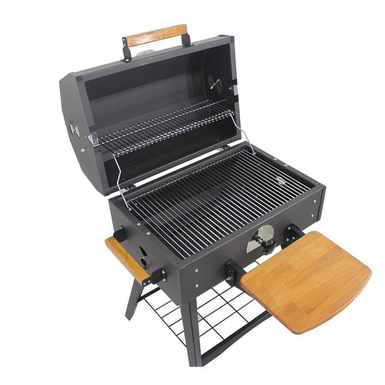 Grillmate GM-60 Standlı Tekerlekli 60cm Kömürlü Barbekü Mangal