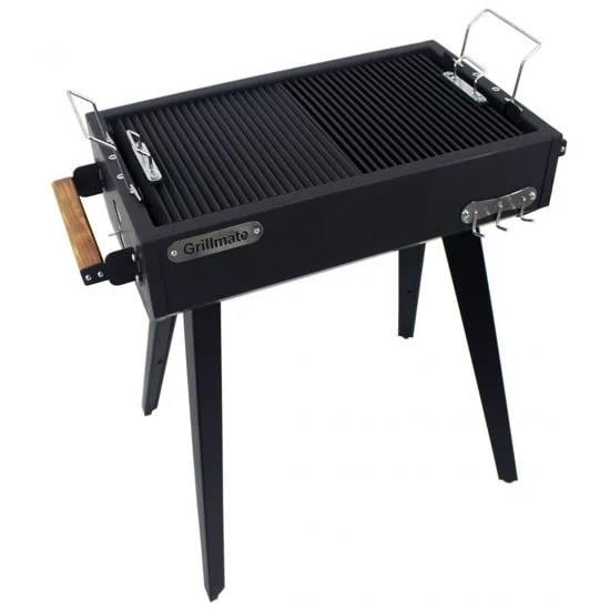 Grillmate GM60 Döküm Izgaralı Çevirme Motorlu Barbekü Mangal