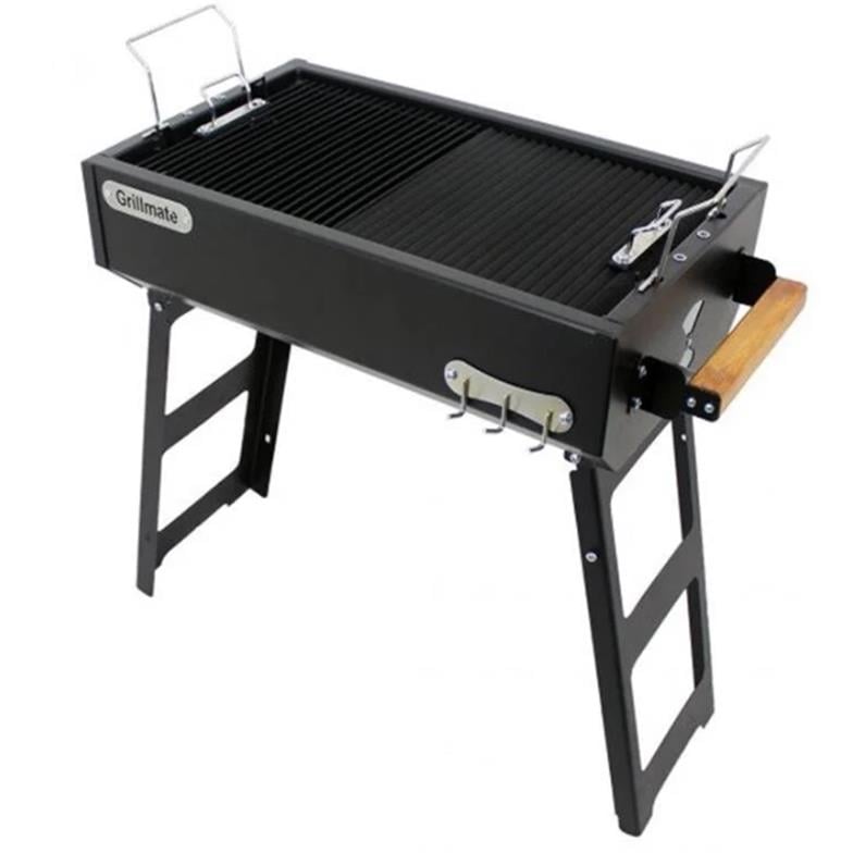 Grillmate GM60KA Asansörlü Döküm Izgaralı Katlanır Barbekü Mangal
