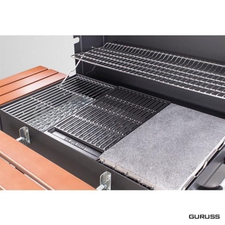 Guruss CG-050 Kömürlü Barbekü Mangal Tam Set Yeşil