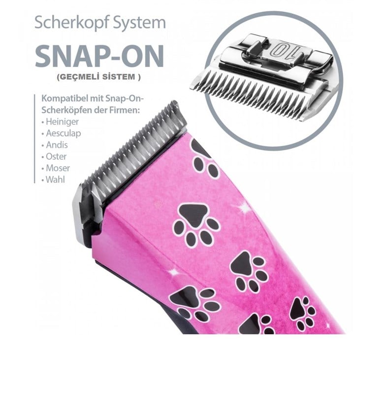 Heiniger Saphir Pink Evcil Hayvan Kırkma Makinası YENİ