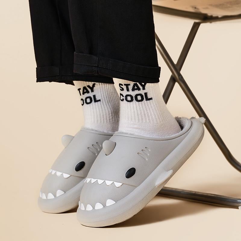Hipnotico Winter Shark Slides Kışlık Köpekbalığı Terlik