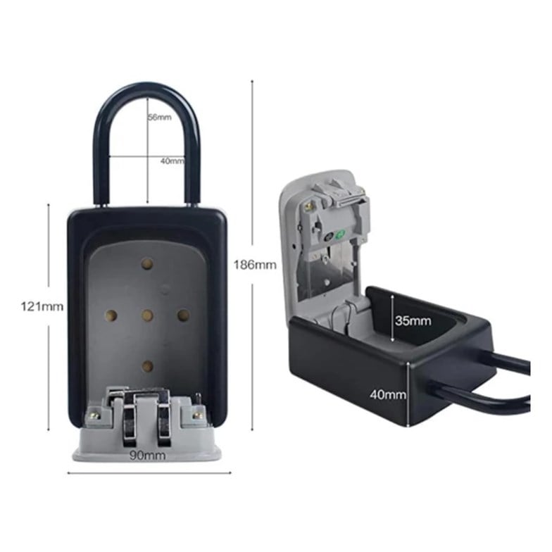 İnsafe ISC802KEY Şifreli Anahtar Kutusu - Anahtar Dolabı - Kasa