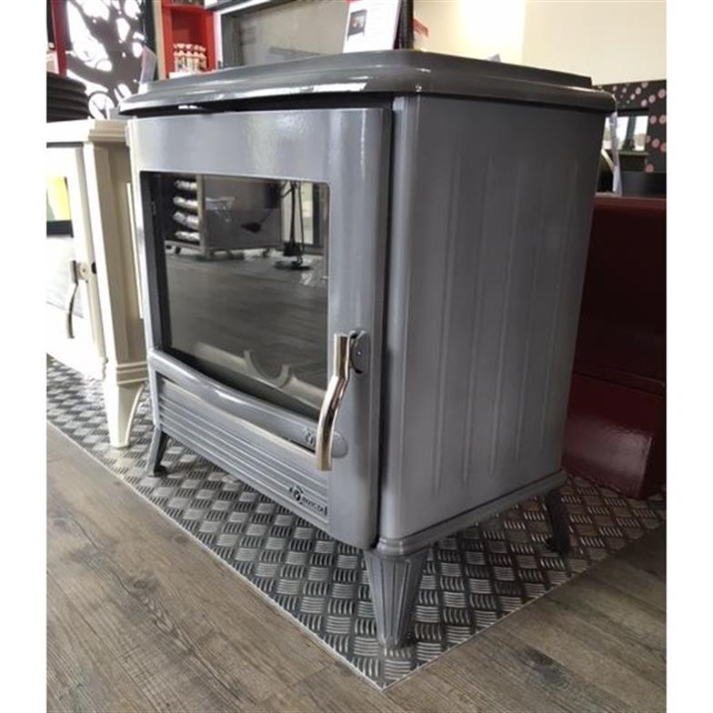 Invicta Modena 10 KW İthal Döküm Şömine Soba Gri