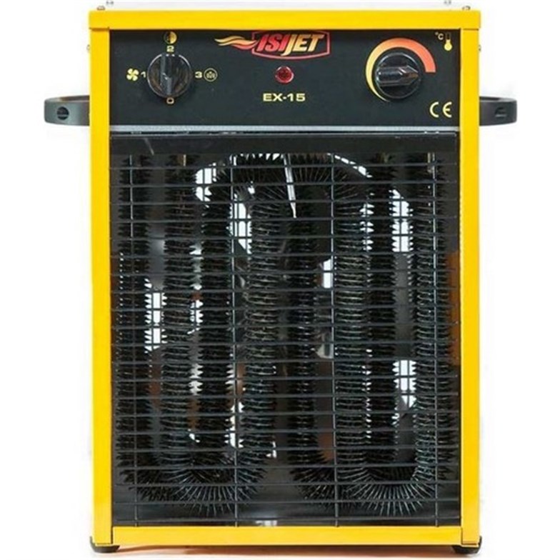 Isıjet EX15 15KW-380V Fanlı Elektrikli Isıtıcı 150m2