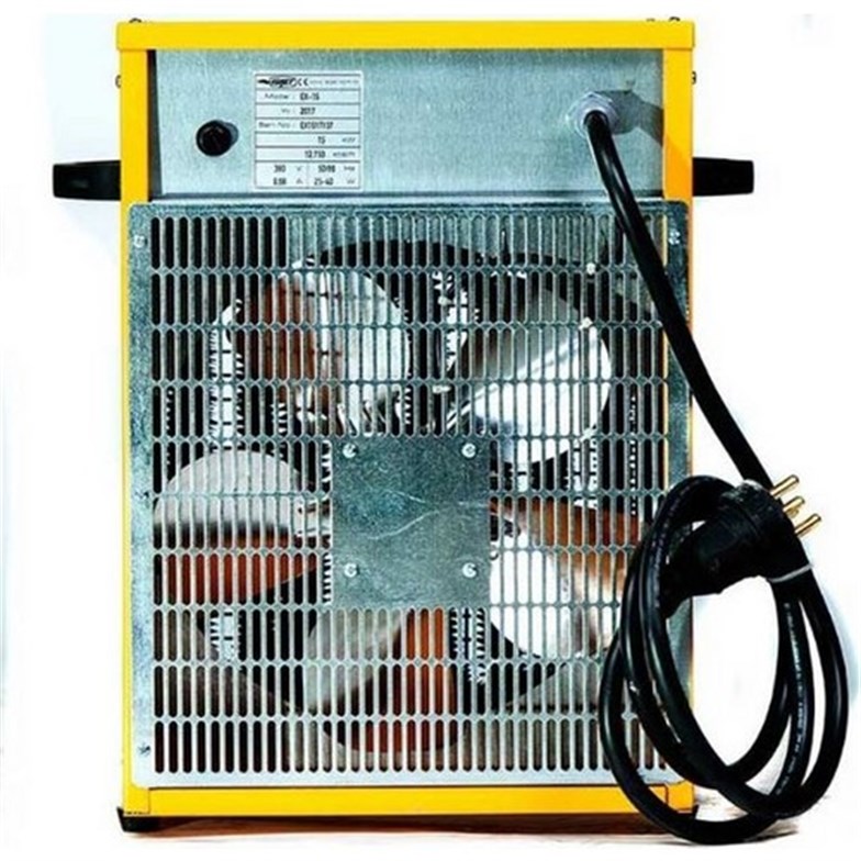 Isıjet EX15 15KW-380V Fanlı Elektrikli Isıtıcı 150m2