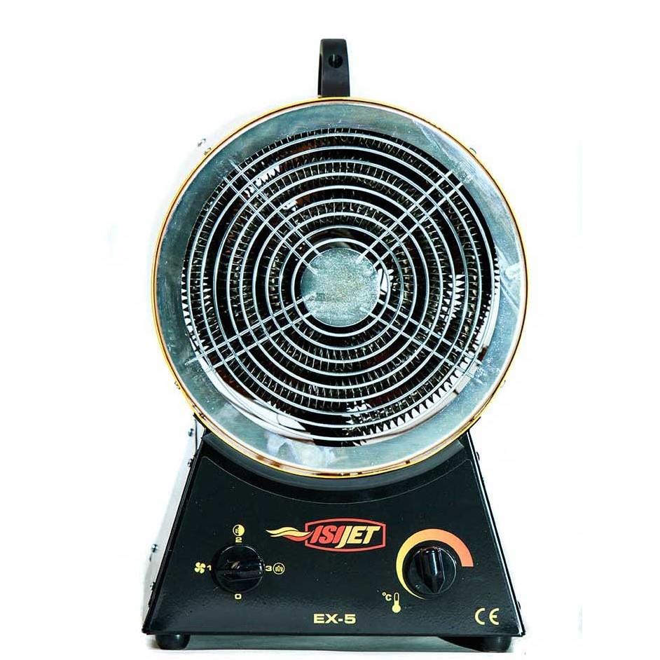 Isıjet Ex5 220 Volt 5 Kw Fanlı Elektrikli Isıtıcı