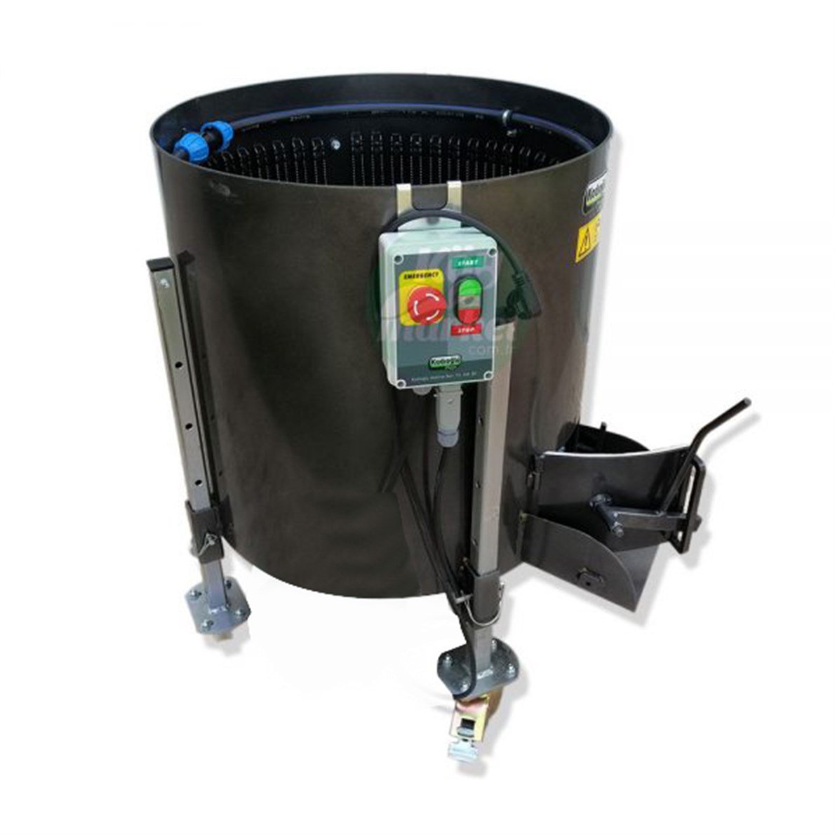 Kadıoğlu Cks90 Standart Devirli Ceviz Soyma Makinası 170 Litre