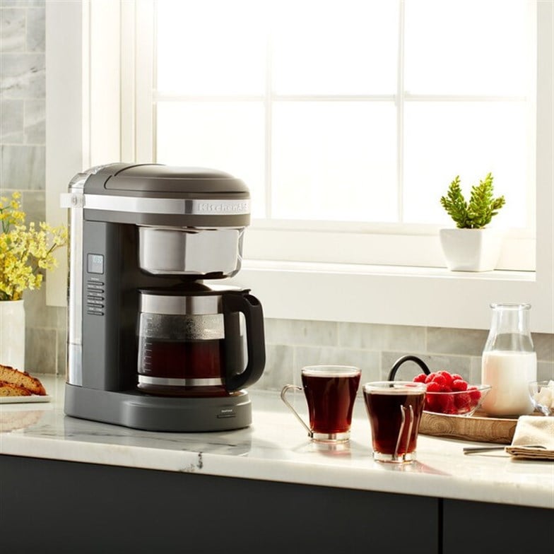 KitchenAid 5KCM1209EDG Charcoal Grey Filtre Kahve Makinesi