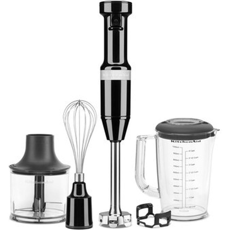 KitchenAid 5KHBV83EOB 180 W El Blender Seti Parlak Siyah
