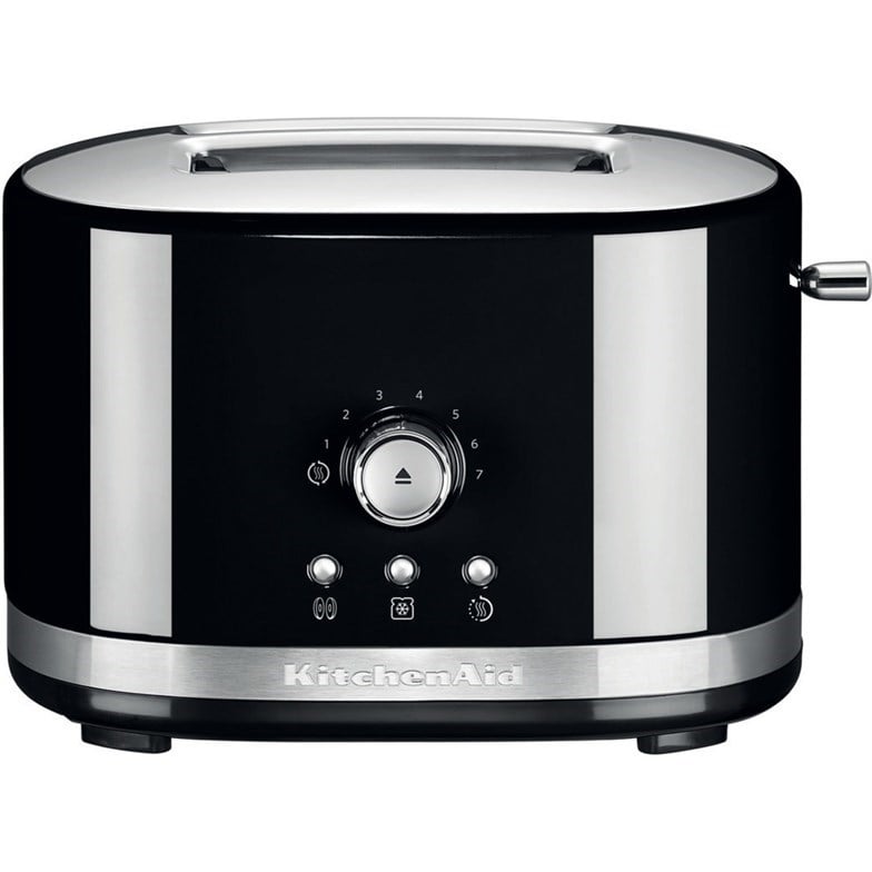 KitchenAid 5KMT2116EOB Manuel Kontrollü 2 Dilim Ekmek Kızartma Makinesi Onyx Black
