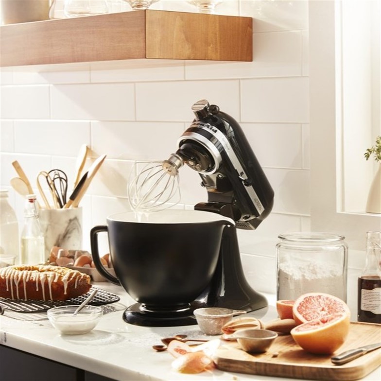 KitchenAid 5KSM2CB5BM 4.7 lt Stand Mikser İçin Seramik Kase Siyah