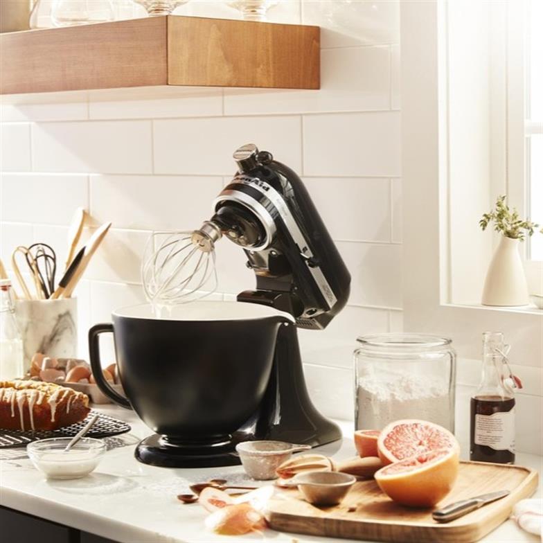 KitchenAid Artisan 5KSM175PSEOB Onyx Black 300 W 4.8 lt Mutfak Şefi