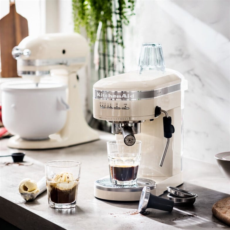 KitchenAid Artisan Proline 5KES6503EAC Almond Cream Espresso Makinesi
