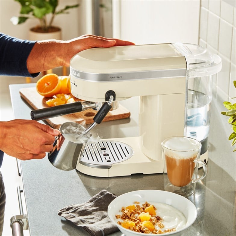 KitchenAid Artisan Proline 5KES6503EAC Almond Cream Espresso Makinesi