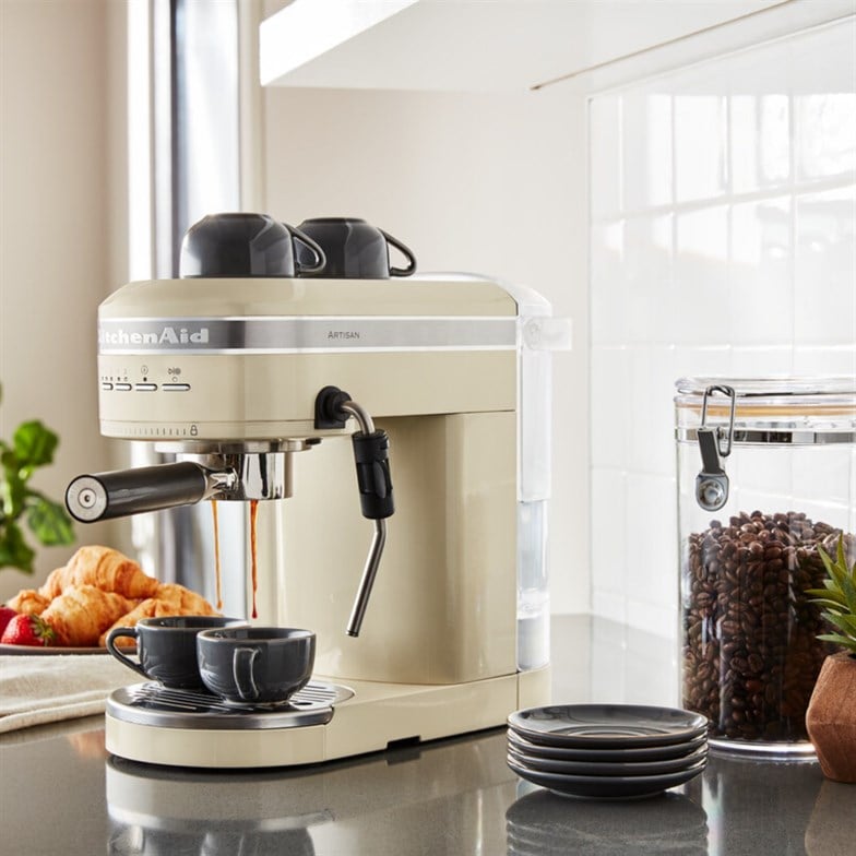 KitchenAid Artisan Proline 5KES6503EAC Almond Cream Espresso Makinesi