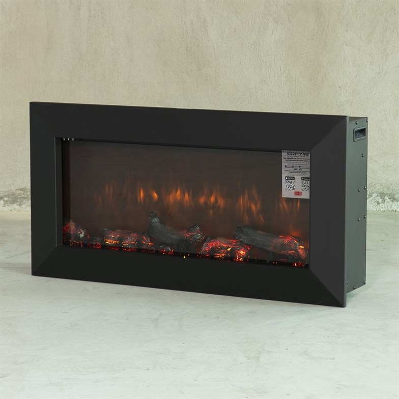 Korflame Kormet 100S 2000 Watt Ses Efektli Isıtmalı Elektrikli Şömine