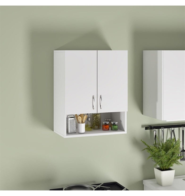 Massan Çok Amaçlı Duvar Dolabı- Banyo Dolabı - Kiler Dolabı 