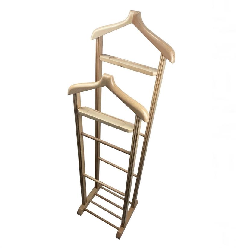 Melada Mobilya Gürgen 145 cm Çift Tepeli Dilsiz Uşak Ham Cilalı