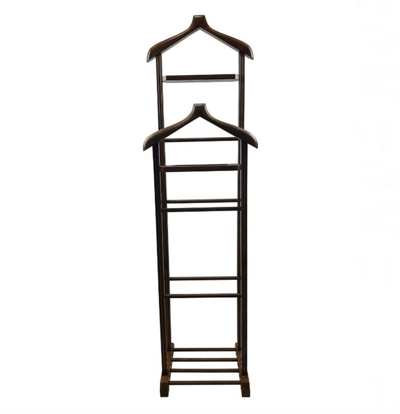 Melada Mobilya Gürgen 155 cm Çift Tepeli Dilsiz Uşak Ceviz Cilalı Double