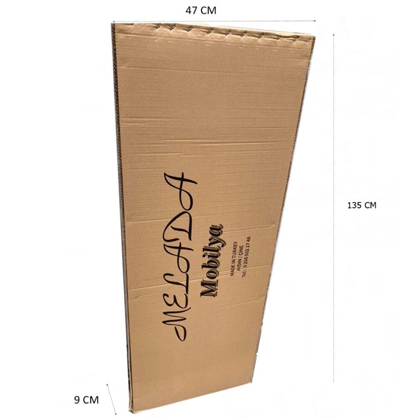 Melada Mobilya Gürgen Çift Tepeli Dilsiz Uşak Ham Cilalı 135 cm