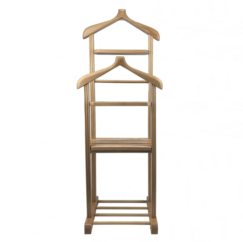 Melada Mobilya Gürgen Çift Tepeli Dilsiz Uşak Ham Cilalı Sehpalı