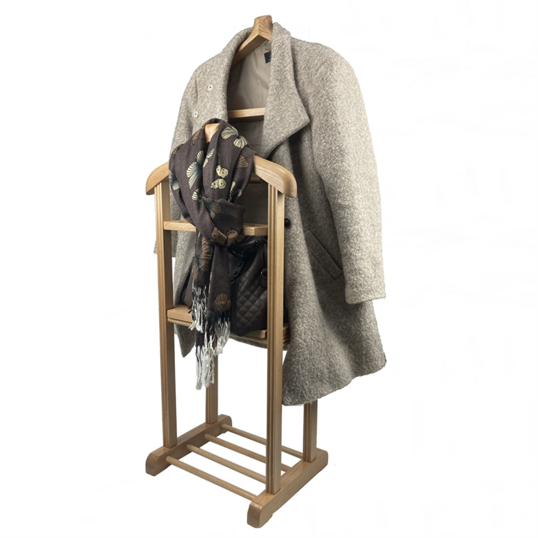 Melada Mobilya Gürgen Çift Tepeli Dilsiz Uşak Ham Cilalı Sehpalı