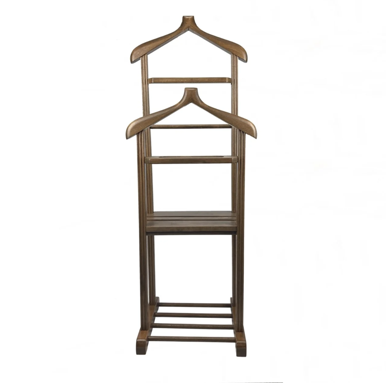 Melada Mobilya Gürgen Çift Tepeli Dilsiz Uşak Cilalı Ceviz Double Sehpalı