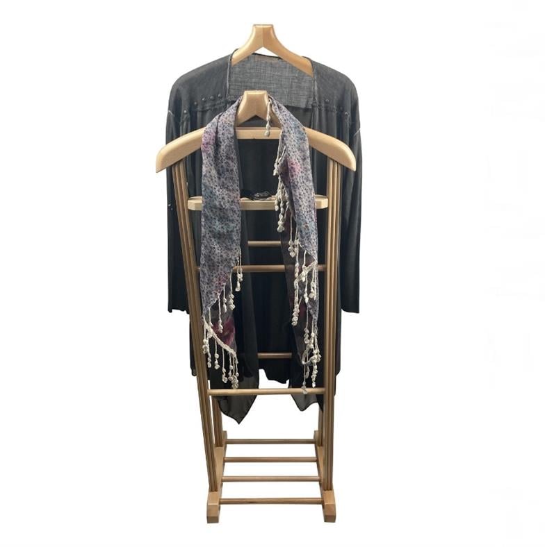 Melada Mobilya Gürgen Çift Tepeli Dilsiz Uşak Ham Cilalı 135 cm