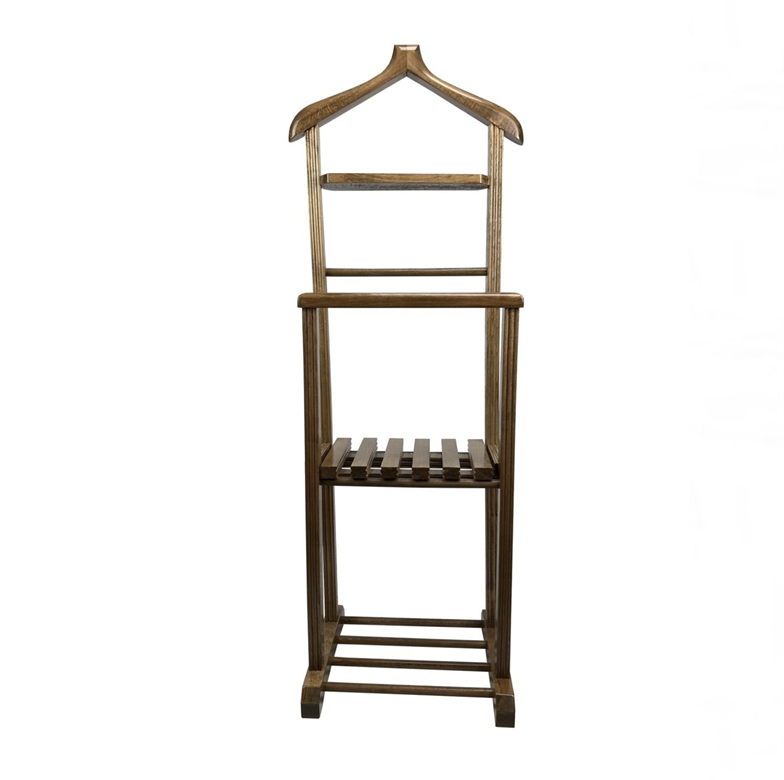 Melada Mobilya Gürgen İkili Dilsiz Uşak Ceviz Cilalı Sehpalı