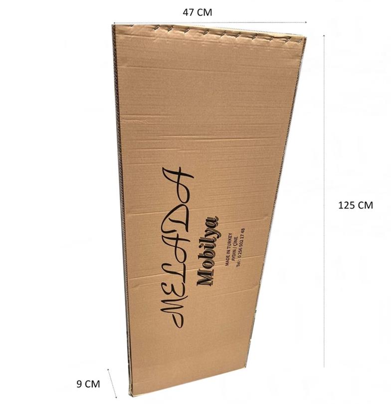 Melada Mobilya Gürgen Tekli Dilsiz Uşak Ceviz Cilalı 155 cm