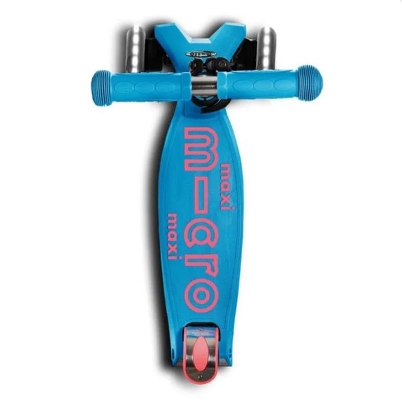 Micro Maxi Micro Deluxe LED 3 Tekerlekli Scooter Aqua