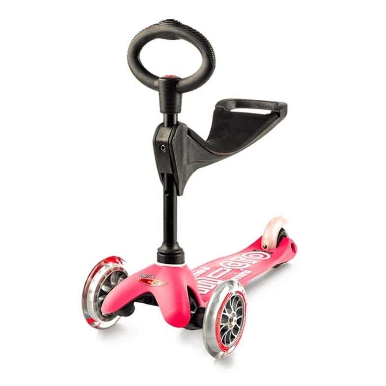Micro Mini Micro 3in1 Deluxe 3 Tekerlekli Scooter Pink