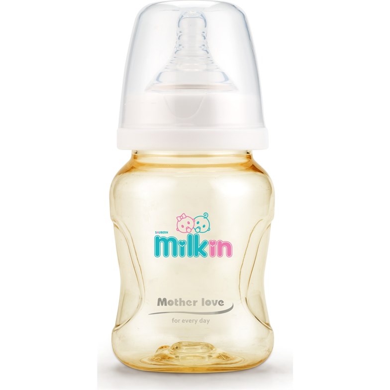 Milk İn 960Ec Silikon Emzikli Biberon - Süt Saklama Şişesi 180 ml