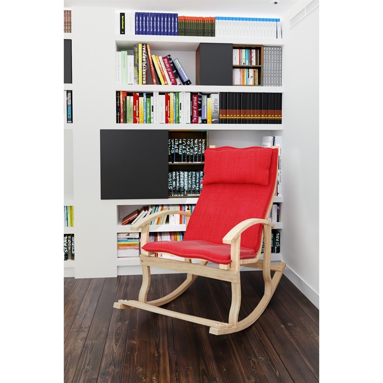 Mobildeco Padişah Ahşap Sallanan Sandalye